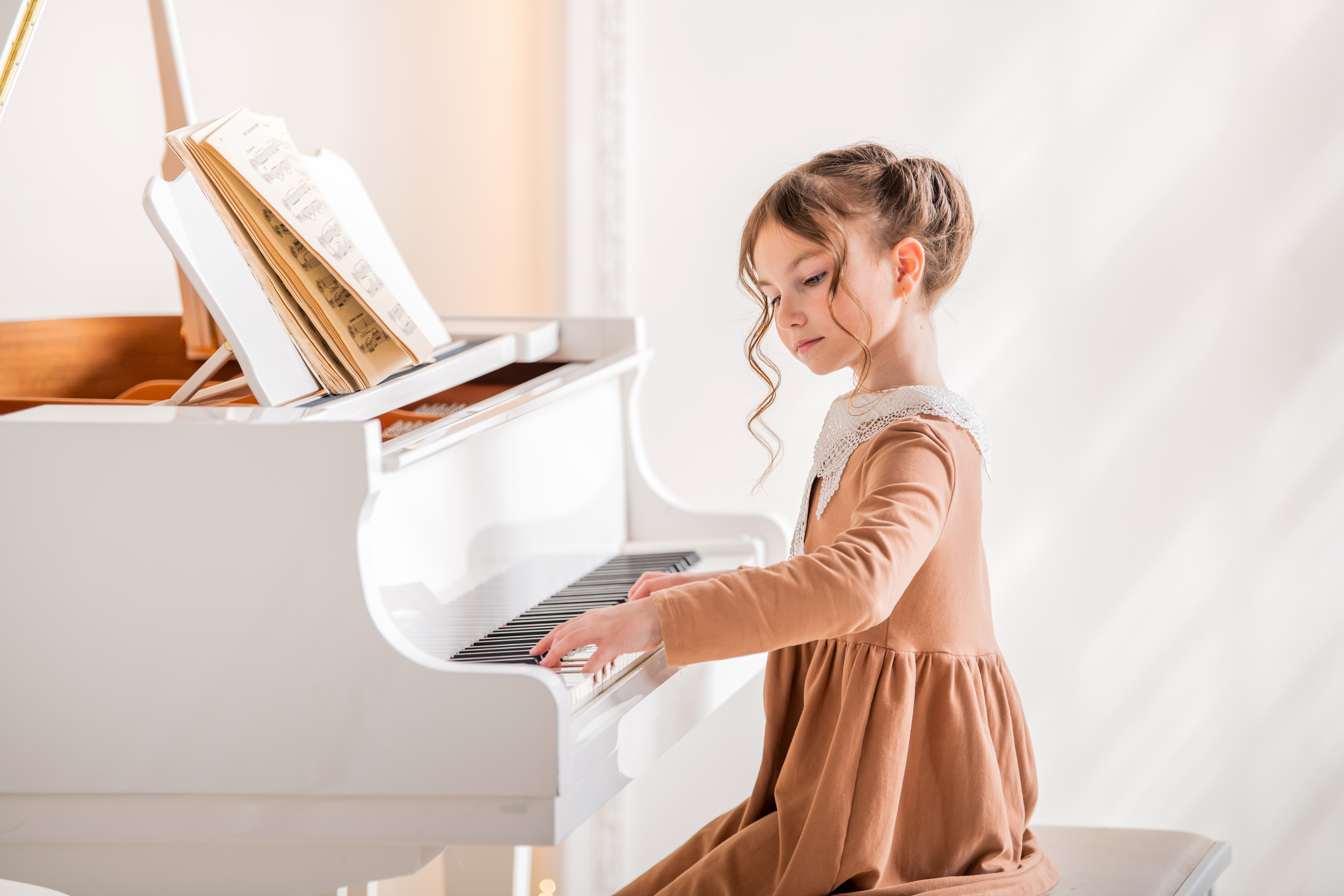 Girl Playing Piano